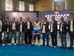 Kejurnas Angkat Besi 2026 Diikuti 257 Atlet dari 25 Provinsi