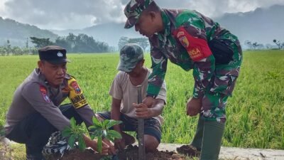 Kolaborasi TNI-Polri dan Pemda Trenggalek Wujudkan Net Zero Carbon
