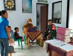 Tingkatkan Kualitas Kesehatan, Koramil Kuripan Dampingi Pelaksanaan Posyandu Balita, Bumil Dan Lansia