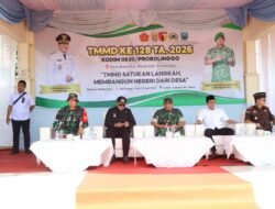 Pembukaan TMMD ke-128 Tahun 2026 Kodim 0820/Probolinggo Resmi Digelar di Desa Brabe