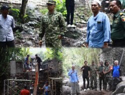 Percepat Akses Desa, Dandim 0819 Tinjau Proyek Jembatan Perintis Garuda