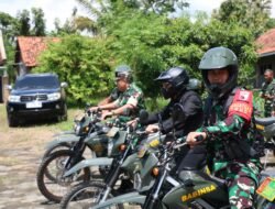Bupati Probolinggo Tinjau Lokasi TMMD ke-128 dengan Motor Dinas TNI