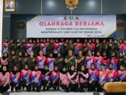 Semangat Kartini Menggelora Saat Kowad dan Polwan di Madiun Perkuat Soliditas