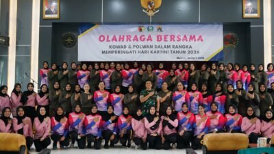 Semangat Kartini Menggelora Saat Kowad dan Polwan di Madiun Perkuat Soliditas