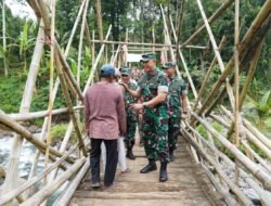 Pangdam V/Brawijaya Tinjau Pembangunan Jembatan Perintis Garuda Tahap III Jember Tingkatkan Akses Strategis Wilayah Militer
