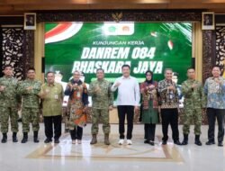 Bupati Sidoarjo Terima Kunjungan Danrem 084, Bahas Koperasi Desa hingga Infrastruktur