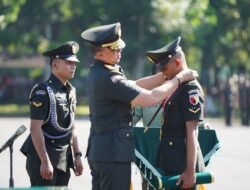 Pangdam V Brawijaya Tutup Dikmaba TNI AD 2026 dan Lantik 222 Prajurit Baru Profesional