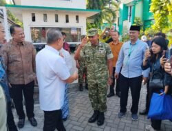 Kodim 0820/Probolinggo Kawal Kunjungan Kerja Menko Pangan