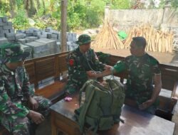 Tim Kesehatan Polkes 05-09-17 Probolinggo Dukung Sukses TMMD ke-128 Melalui Pelayanan Kesehatan