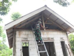 Pembangunan RTLH di Desa Brabe Capai 50 Persen, Warga Sambut Antusias