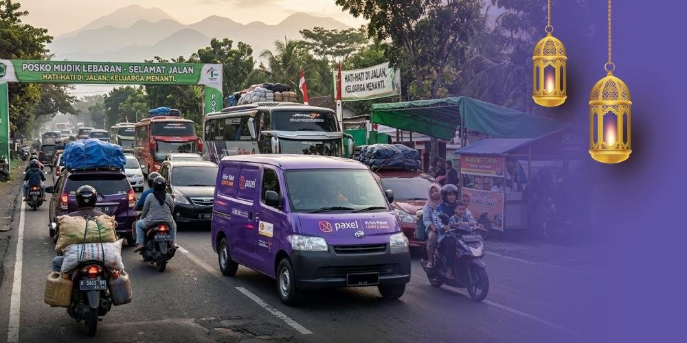 Momentum Ramadan hingga Lebaran 2026 mendorong lonjakan signifikan pada aktivitas pengiriman barang yang dilakukan oleh Paxel. (Foto: ist).