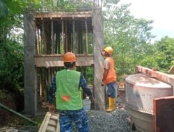 TMMD ke-128 Bangun Jaringan Perpipaan Air Bersih di Desa Brabe, Progres Capai 40 Persen