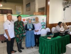 Warga Brabe Urus KTP hingga Akta Lahir di Balai Desa, TMMD Ke-128 Hadirkan Layanan Dispenduk Capil