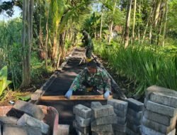 Pavingisasi TMMD Ke-128 di Dusun Klagin Brabe Capai 60 Persen, Warga Makin Optimis