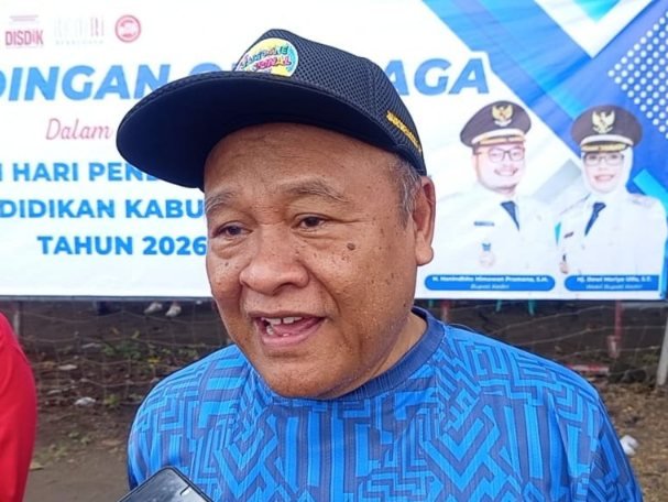 Sambut Hardiknas 2026, Disdik Kabupaten Kediri Gelar Pertandingan Voli dan Gaungkan Program Cegah ATS
