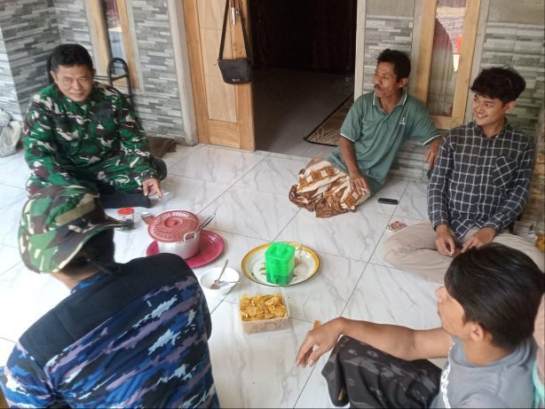 Komsos TMMD ke-128 Pererat Hubungan TNI dan Warga di Dusun Klagin
