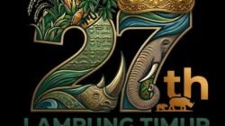 Logo HUT ke 27 Lampung Timur