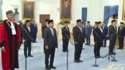 Presiden Prabowo Saksikan Sumpah Hakim Konstitusi dan Ombudsman RI Periode 2026-2031