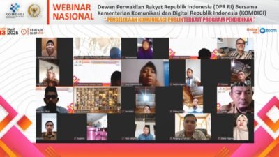 DPR Dorong Optimalisasi Komunikasi Publik demi Pendidikan Berkualitas