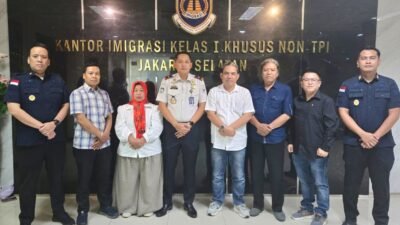 Perkuat Sinergi, Perwakum Jakarta Audiensi dengan Kepala Kantor Imigrasi Jaksel
