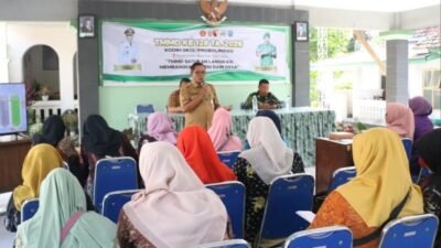 TMMD ke-128 Bekali Kader Posyandu di Probolinggo Kelola Data Kesehatan Digital