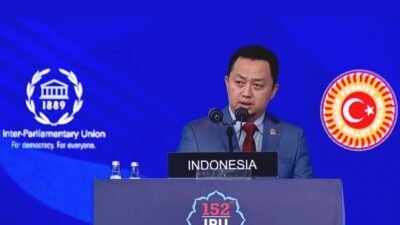 Ketua BKSAP DPR RI Syahrul Aidi Maazat Kecam Israel dalam Forum IPU di Hadapan 150 Negara