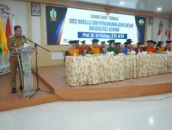 Dies Natalis ke-40 UNA Bertambah Istimewa, Prof. Sri Rahayu Dikukuhkan Jadi Guru Besar