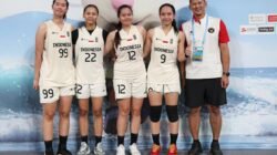 Timnas Basket 3x3 Putri Indonesia memastikan langkah ke babak 16 besar setelah meraih kemenangan penting atas Makau pada laga terakhir penyisihan Grup C Asian Beach Games Sanya 2026. (foto: NOC).