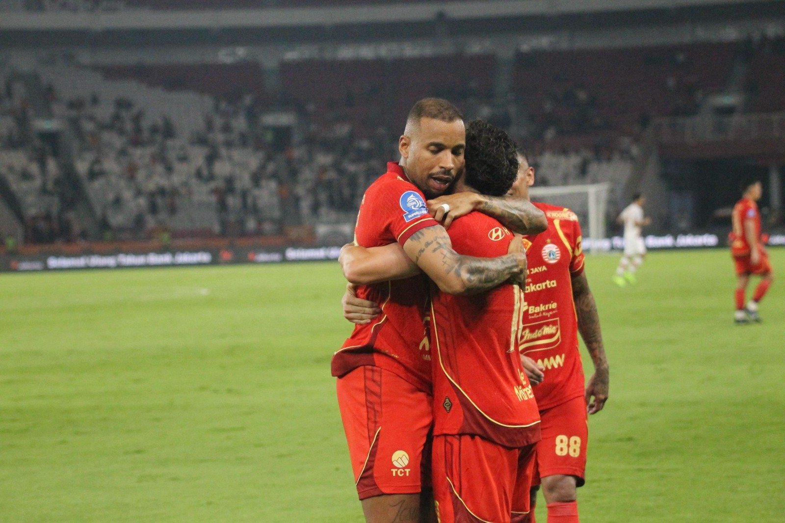 Pelatih Persija Jakarta, Mauricio Souza, mengaku puas dengan performa timnya usai kemenangan telak 4-0 atas Persis Solo. (Foto: Pribadi).