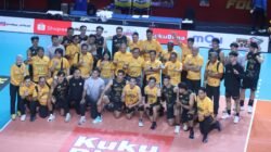 Juara bertahan Jakarta Bhayangkara Presisi kembali menunjukkan dominasinya dengan meraih kemenangan kedua pada babak final four Proliga 2026 putaran pertama. (Foto: Proliga).