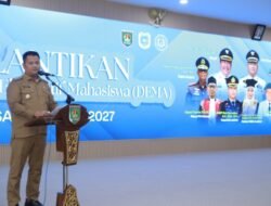 Wakil Bupati Asahan Hadiri Pelantikan Pengurus DEMA IAIDU Periode 2026-2027