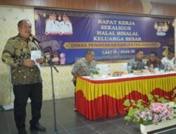 Halal Bihalal Disdik Asahan Jadi Momentum Penguatan Tenaga Pendidik