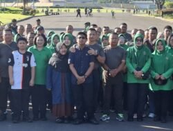 Kodim 0501/Jakarta Pusat Gelar Halal Bihalal di Monas