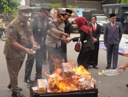 Pemkab Kediri Tindak Tegas Peredaran Barang Ilegal Miras dan Rokok Tanpa Cukai
