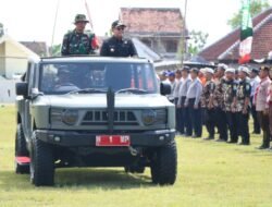 TMMD ke-128 di Probolinggo Resmi Dimulai, Bupati Tinjau Kesiapan Pasukan dengan Kendaraan Taktis