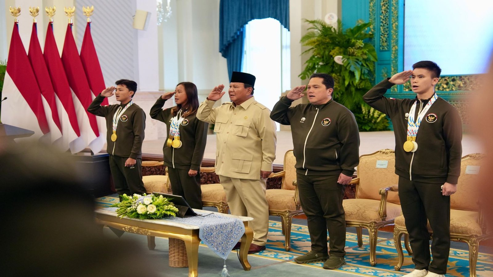 Kesejahteraan atlet Indonesia kini menunjukkan tren positif seiring meningkatnya perhatian pemerintah terhadap masa depan para pahlawan olahraga. (Foto: kemenpora).