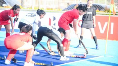 Timnas Hockey Putri Juara Pool B Usai Kalahkan Singapura