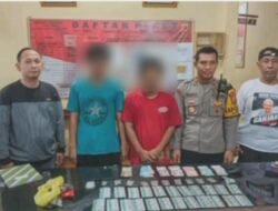 Polsek Rumpin Amankan Dua Pengedar dan Ribuan Obat Keras Ilegal