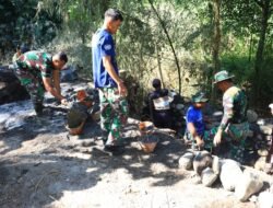 Satgas TMMD ke-128 Libatkan 107 Personel TNI dari Tiga Matra