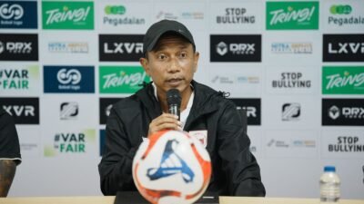 Pelatih Widodo Cahyono Putro menargetkan kemenangan saat Garudayaksa FC menghadapi Adhyaksa FC dalam laga lanjutan kompetisi. (Foto: Garudayaksa).