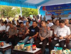 Polda Metro Jaya Panen Jagung di Cisauk, Dukung Program Ketahanan Pangan Prabowo