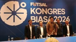 Konferensi pers Kongres Biasa Federasi Futsal Indonesia (Foto: agf).