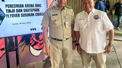 Sekjen Perbati Hengky Silatang Dukung Arena Tinju Flyover Ciracas