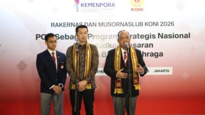 Rakernas KONI 2026 Fokus Penyempurnaan AD/ART dan PON