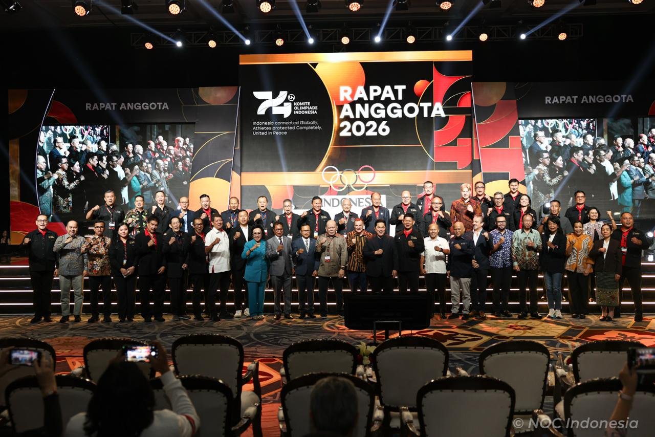 Komite Olimpiade Indonesia atau NOC Indonesia menegaskan pentingnya penyelarasan pembiayaan cabang olahraga sebagai fondasi utama peningkatan prestasi nasional. (Foto: AGF).