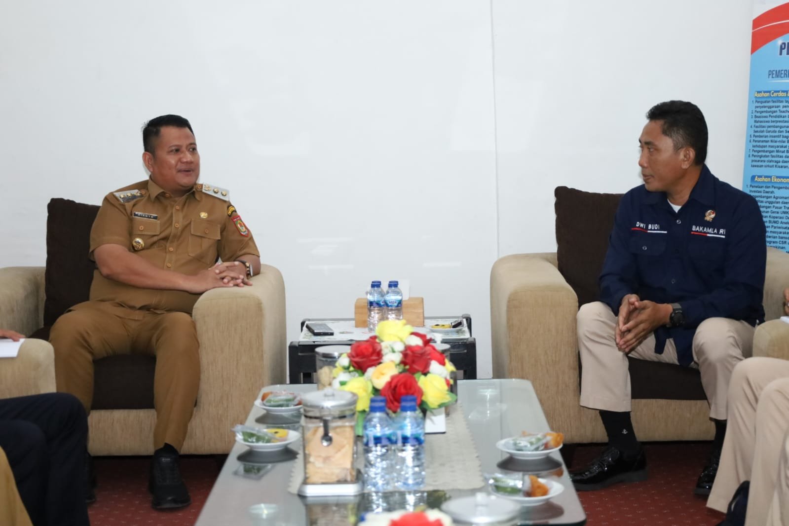 Pemerintah Kabupaten Asahan menyatakan dukungan penuh terhadap rencana pembangunan Kantor Badan Keamanan Laut Republik Indonesia Tanjung Balai Asahan di Desa Silo Baru, Kecamatan Silau Laut. (Foto: ist/sp)