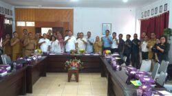Sekda Kabupaten Asahan, Drs. Zainal Aripin Sinaga, M.H., menghadiri rapat sinkronisasi revisi RTRW Kabupaten Asahan 2026-2046 di Dinas Perkim Sumut. (Foto: ist/sp).
