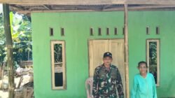 Program Rehabilitasi Rumah Tidak Layak Huni milik Ibu Rikso, warga Dusun Klagin RT 20 RW 07 Desa Brabe, Kecamatan Maron, Kabupaten Probolinggo, telah selesai 100 persen. (Foto: ist)