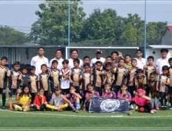 Alek Pulalo Bersama Iskandar Gelar Coaching Clinic di Depok