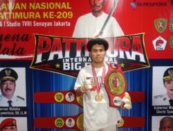 Sunan Agung Menang KO atas Petinju Thailand